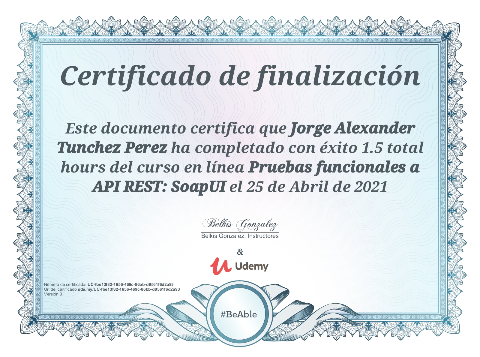 Pruebas funcionales a API REST SoapUI